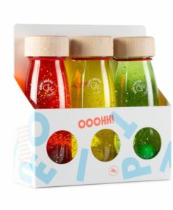 Pack 3 botellas sensoriales - Ice - Nordic Baby