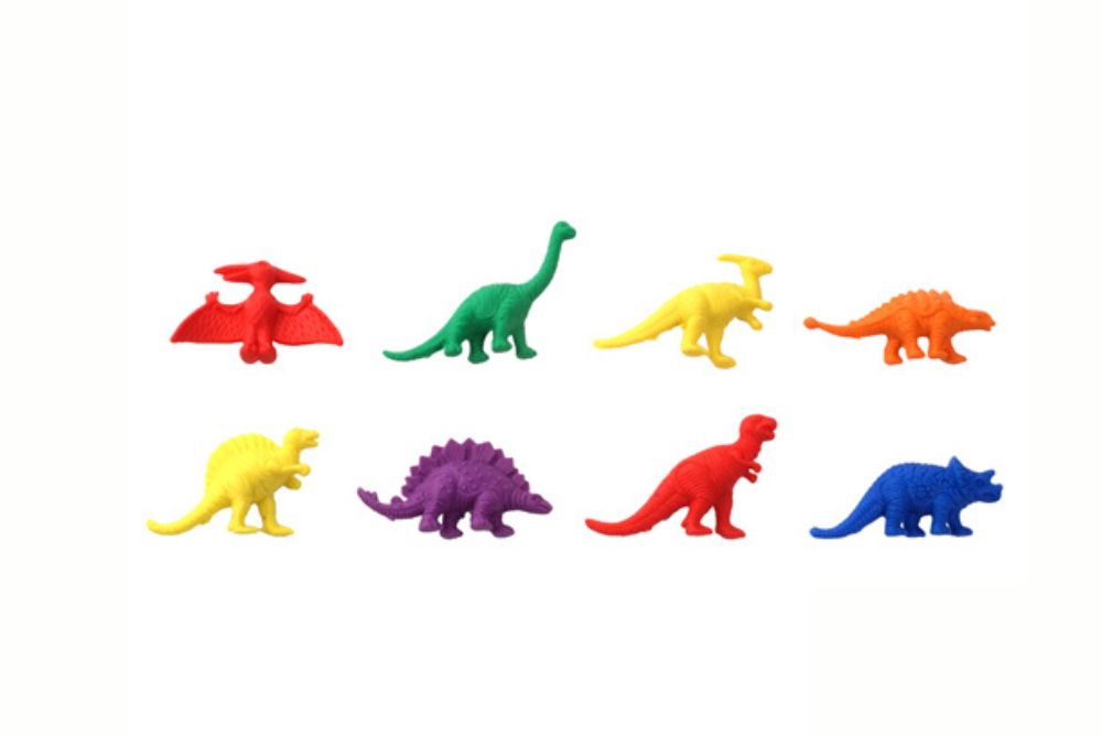 Dinosaurios para contar y clasificar - logopedicum